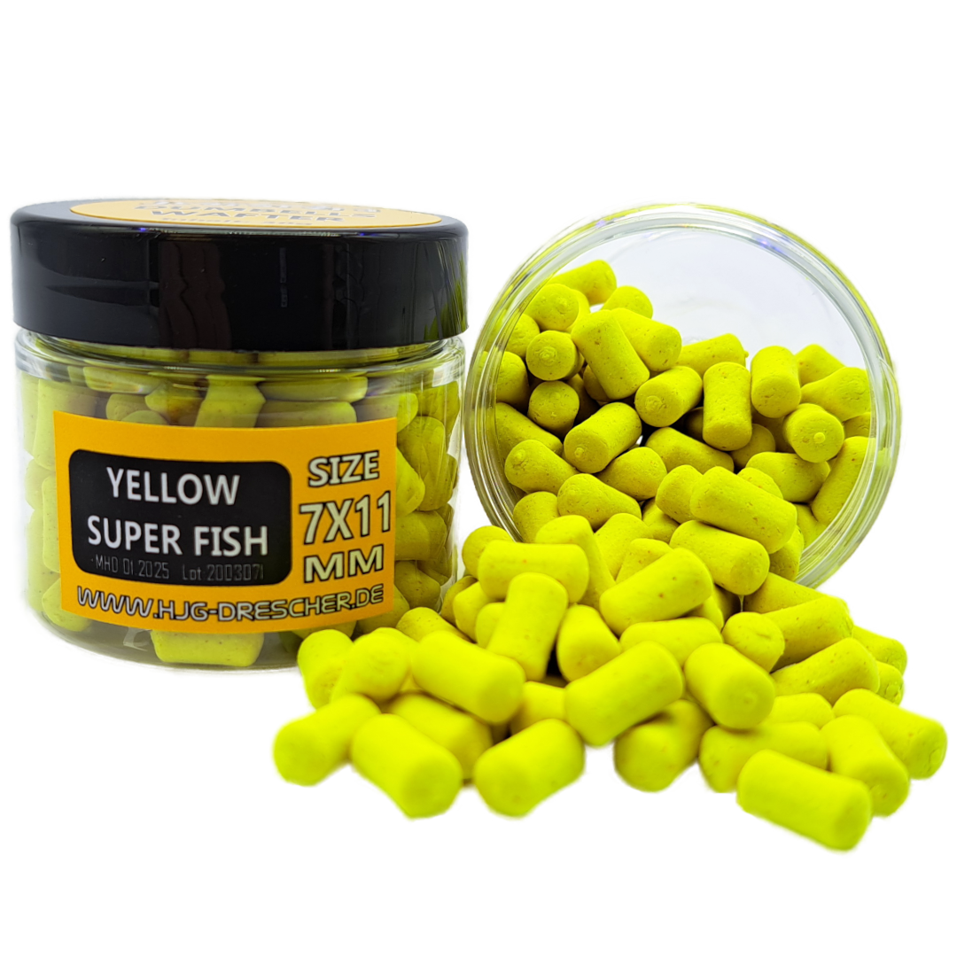 HJG-Drescher DUMBELLS NEON ŽLUTÁ SUPER FISH 