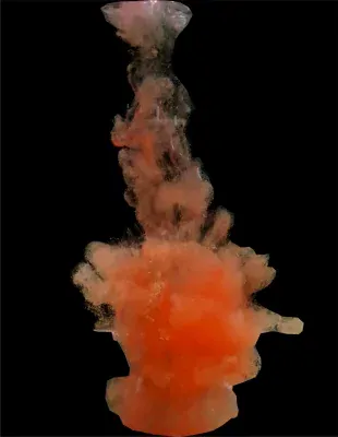 HJG-Drescher Práškový mrakovač ČERVENÁ