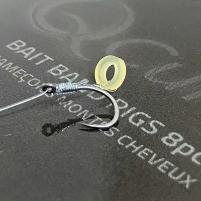 MIDDY QC-1 Method/Wafter hotový návazec se silikonovým kroužkem vel. 10