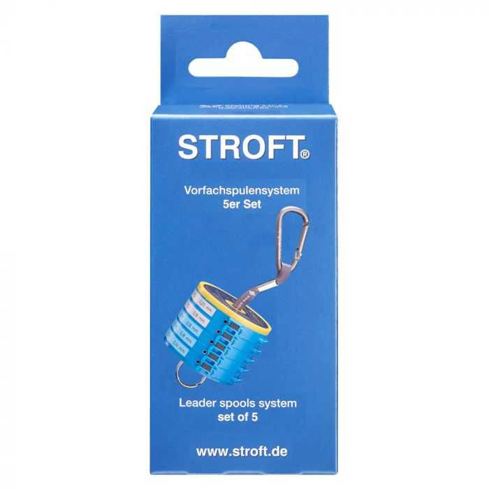 Kompletní sada 5 cívek vlasce Stroft