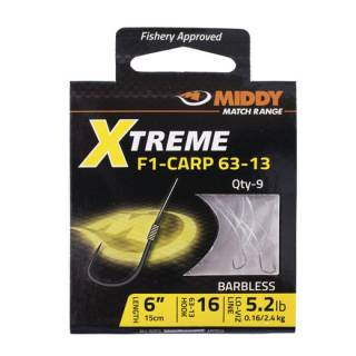 NÁVAZEC MIDDY Xtreme F1 Carp 63-13 bez protihrotu vel. 18