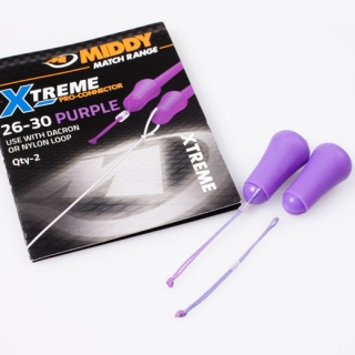 MIDDY Xtreme Pro-Connectors: 26-30 (fialová)